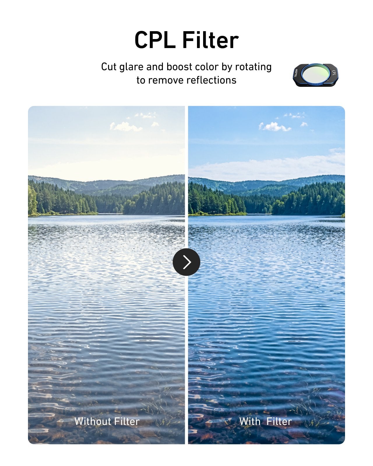 Osmo Pocket 4 CPL Filtre