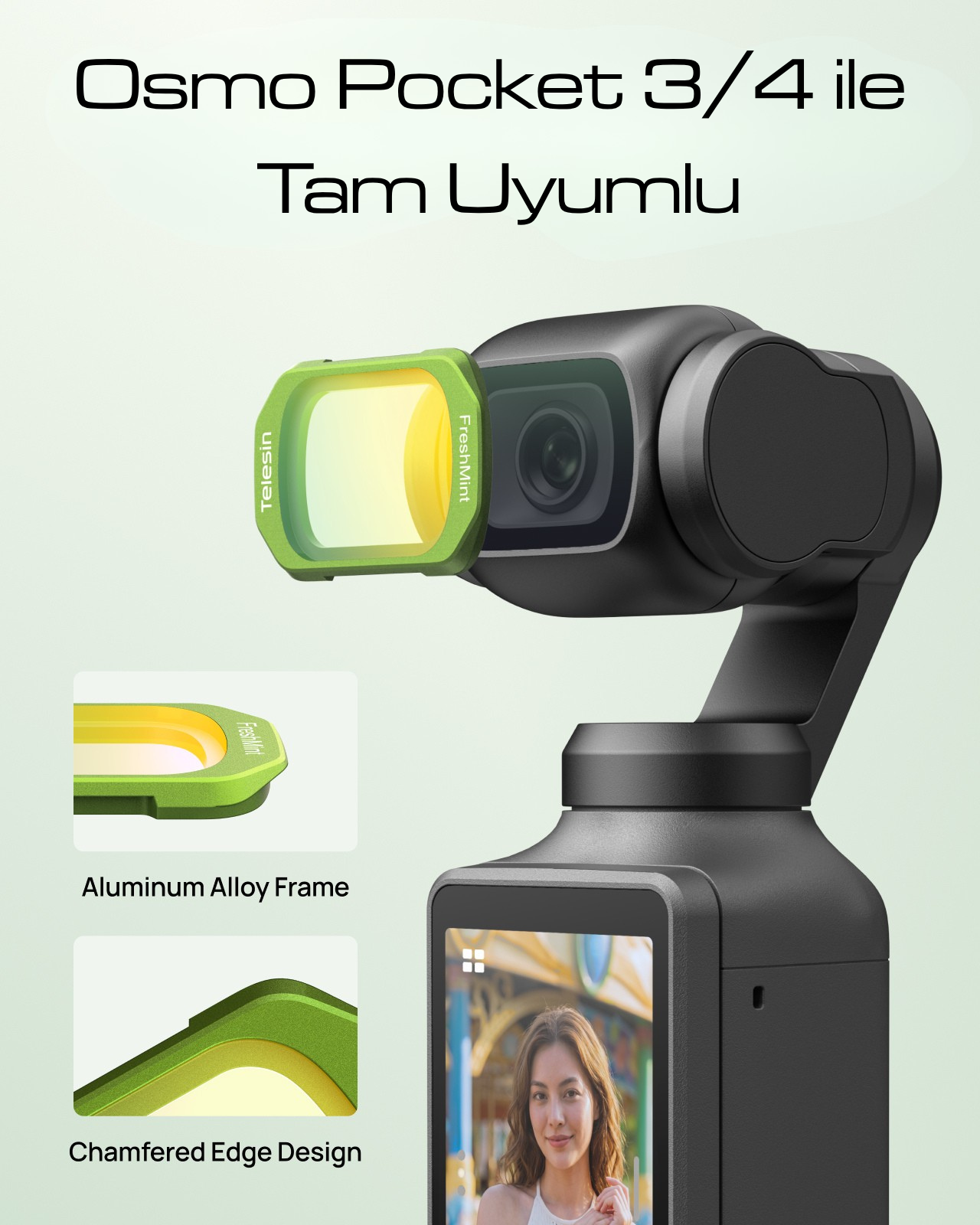 Osmo Pocket 4 FreshMint Filtre