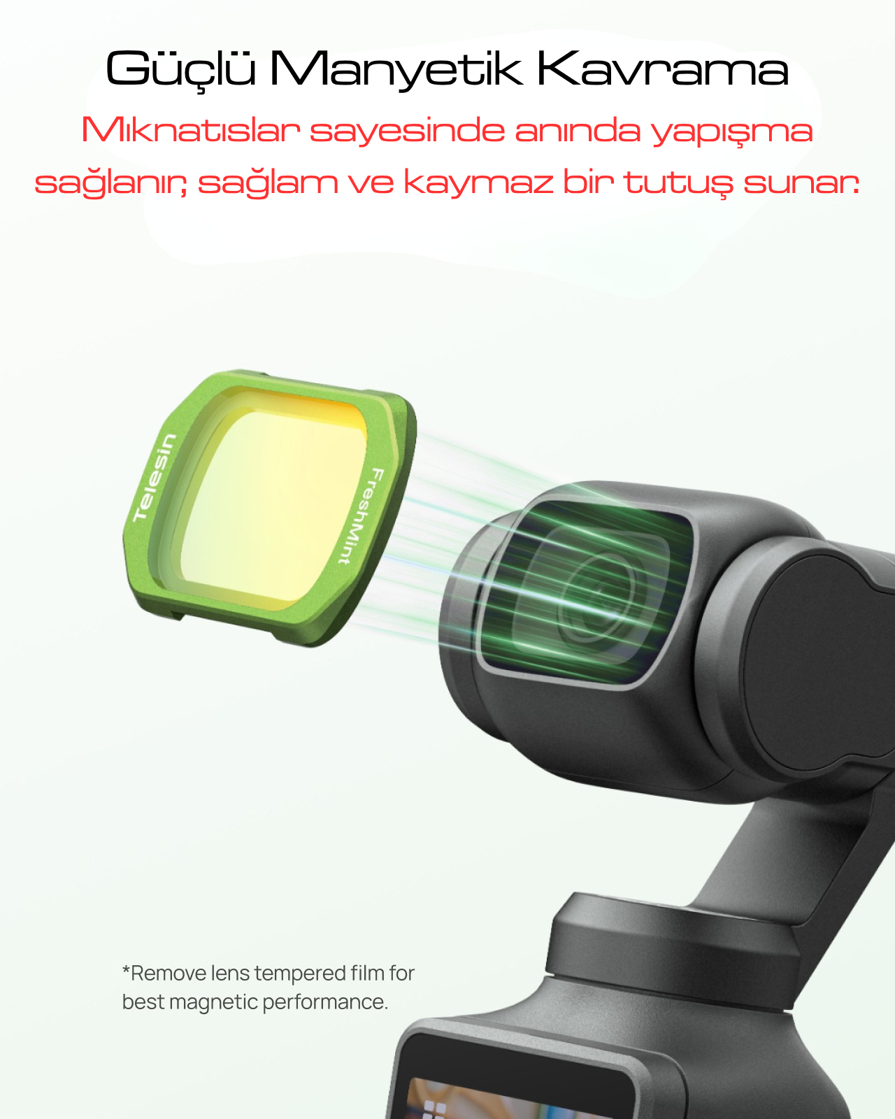 Osmo Pocket 4 FreshMint Filtre
