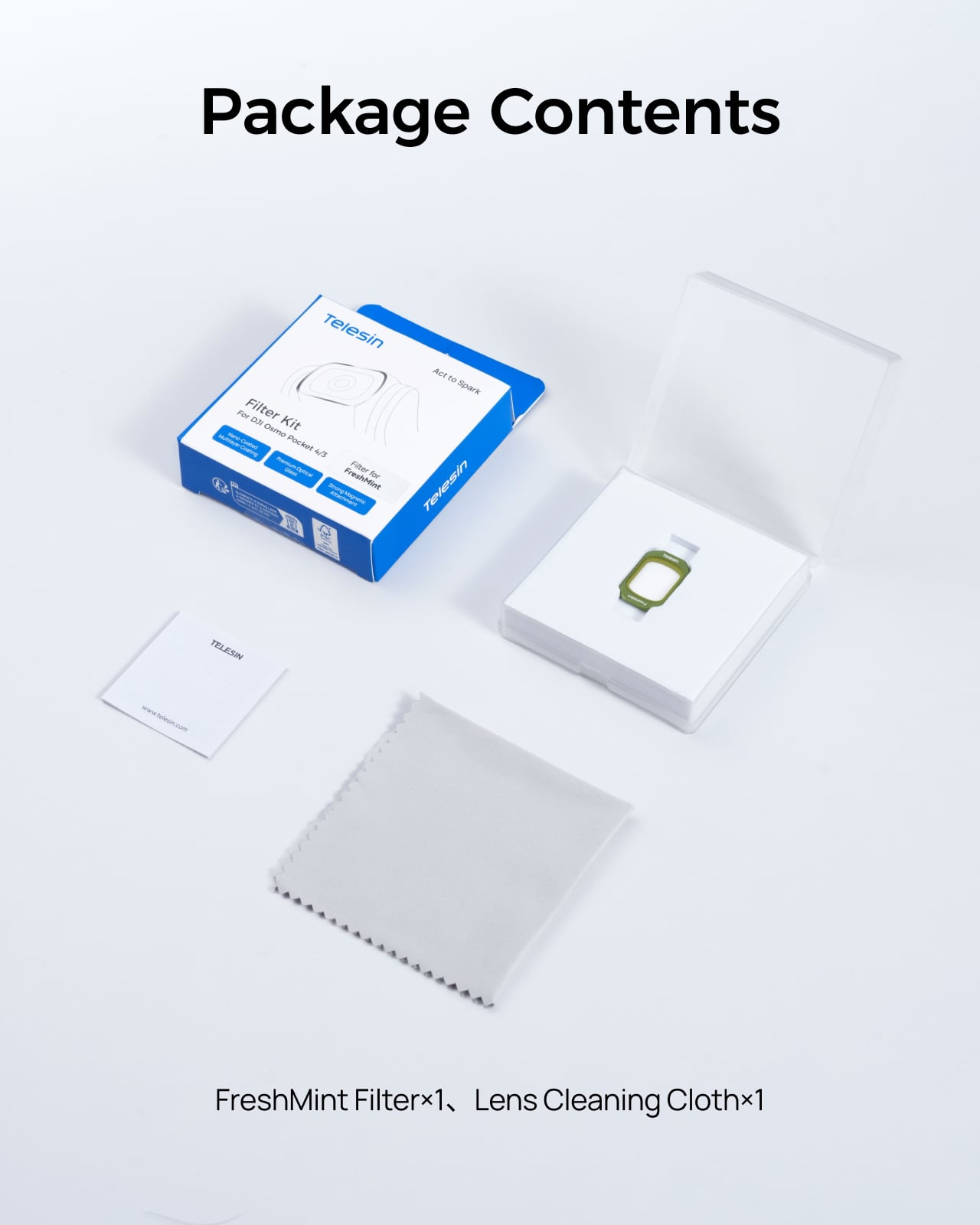 Osmo Pocket 4 FreshMint Filtre
