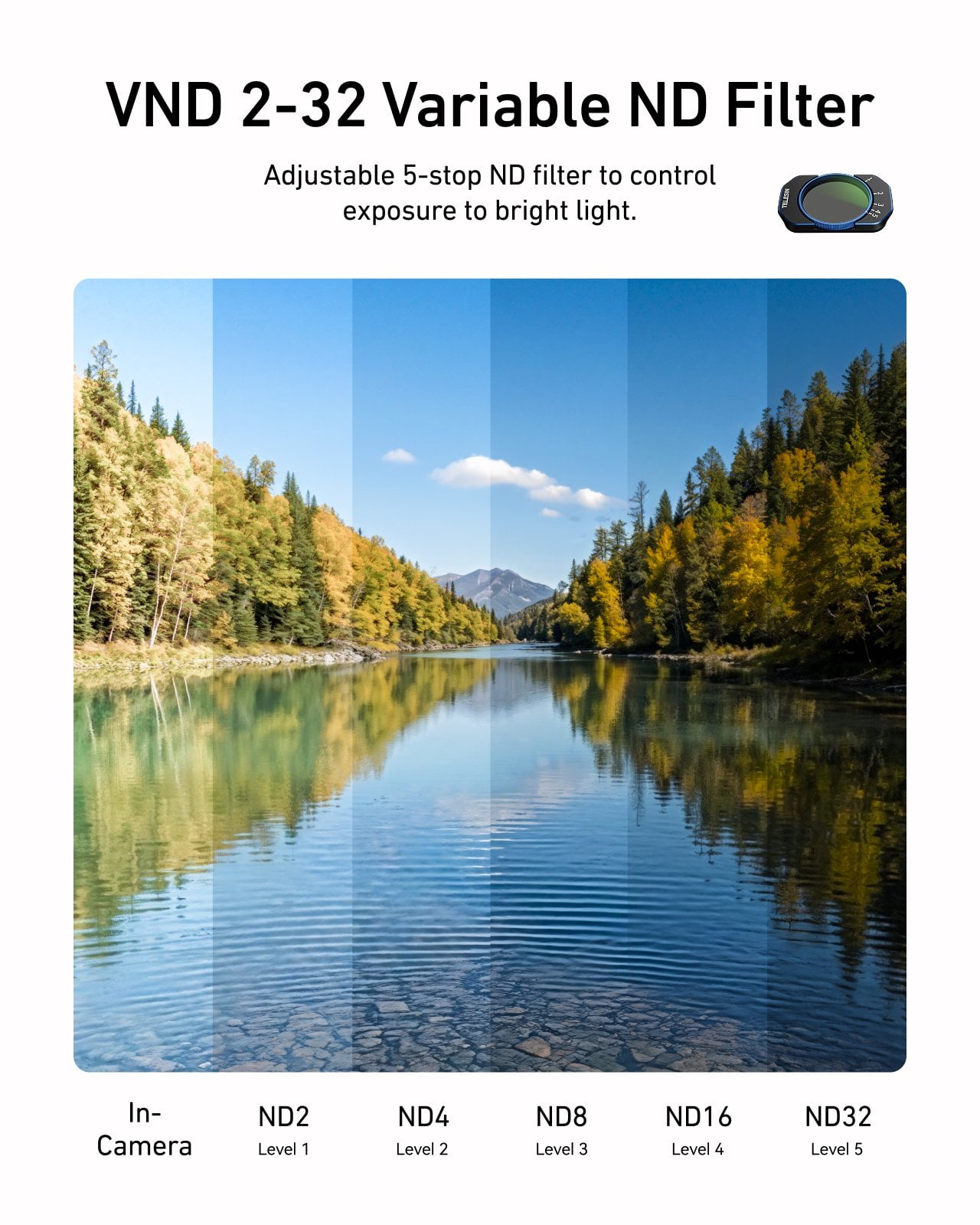 Osmo Pocket 4 VND Filtre