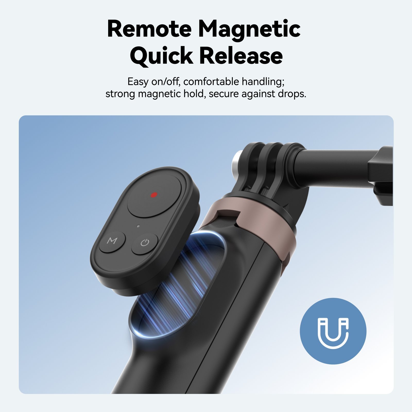 TELESIN DJI Osmo Action 5 Pro Remote Selfie Stick