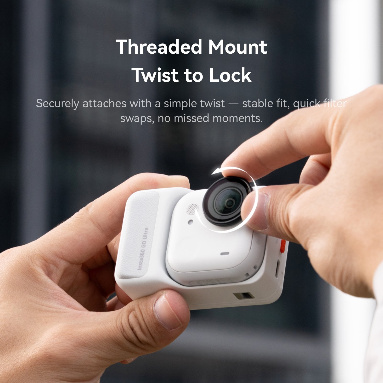 TELESIN Insta360 Go Ultra - ND Filtre Seti