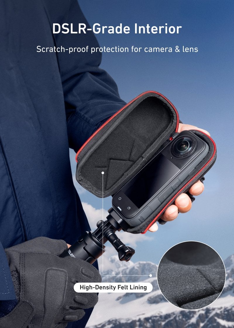 TELESIN Insta360 X4-X5 Koruma Çantası