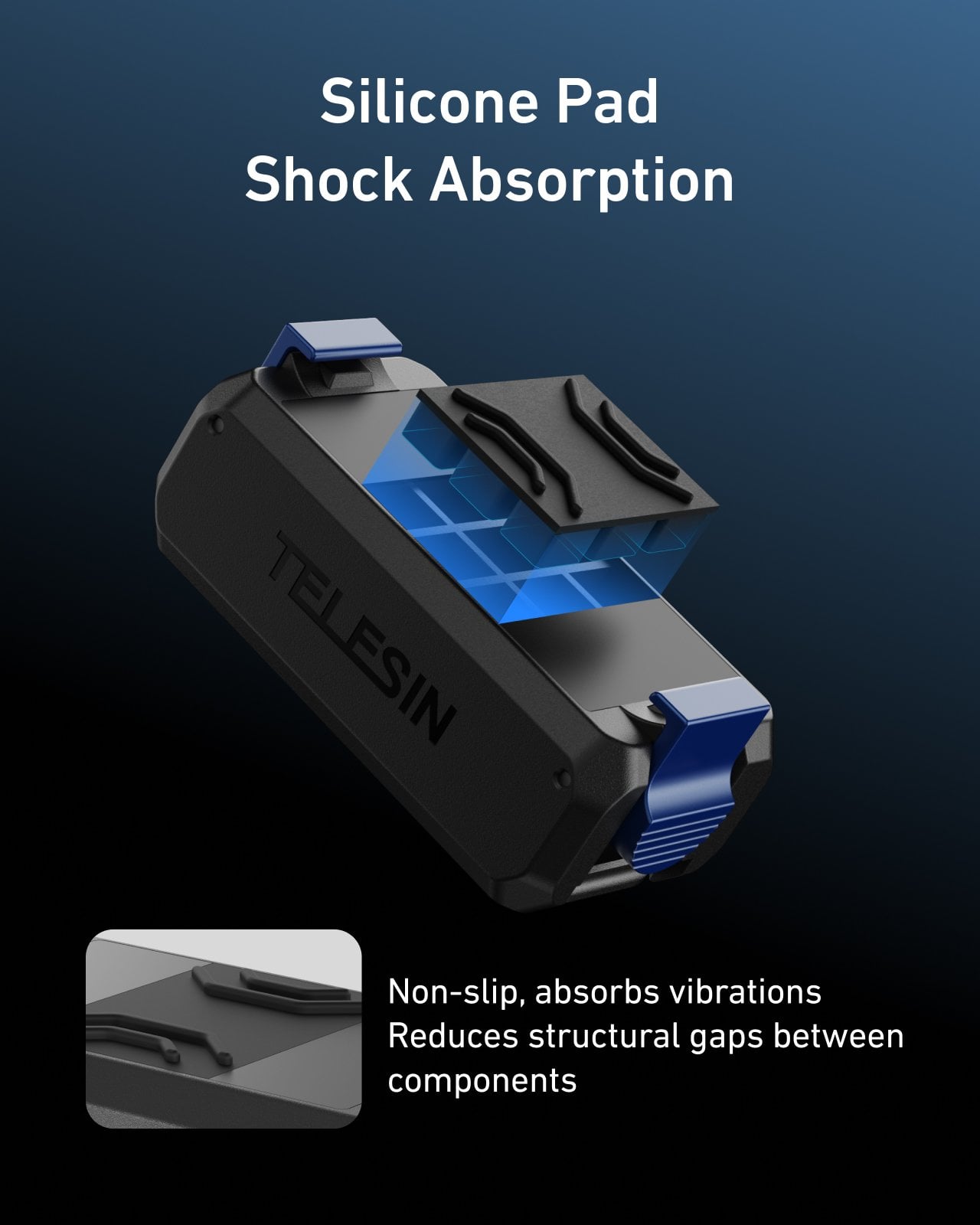 TELESIN Osmo Action 3-4-5 Quick-Detach Mount