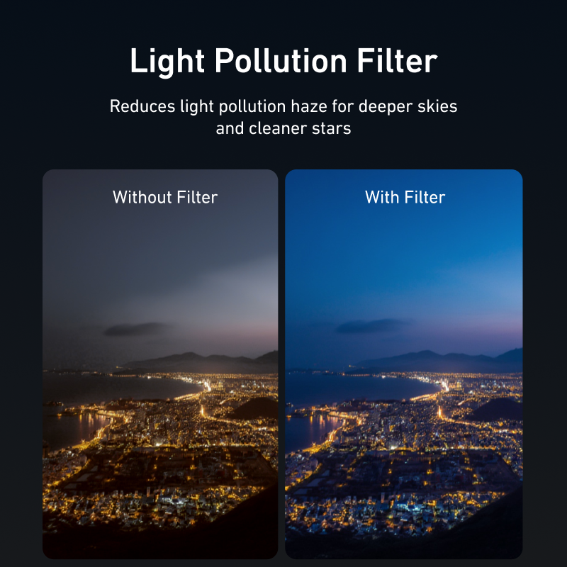 TELESIN Osmo Action 6 Light Pollution Filtre
