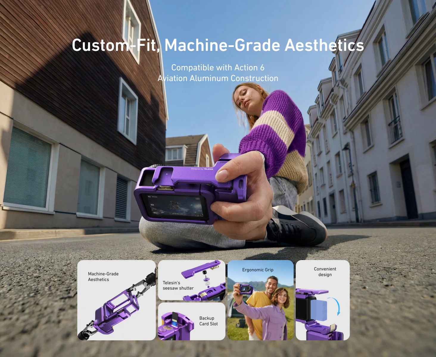 TELESIN Osmo Action 6 StreetGrip Kit Limited Edition