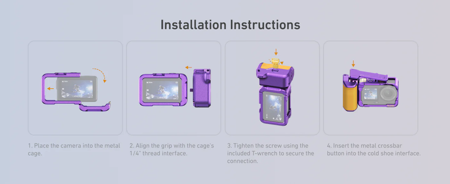 TELESIN Osmo Action 6 StreetGrip Kit Limited Edition