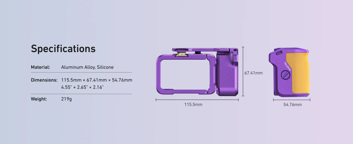 TELESIN Osmo Action 6 StreetGrip Kit Limited Edition