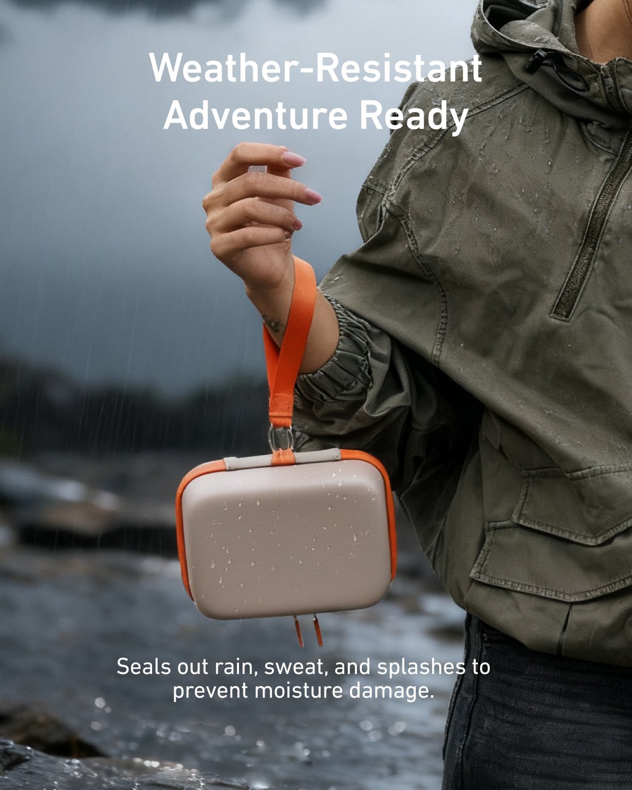 TELESIN Osmo Action 6 için Taşıma Çantası-Grey