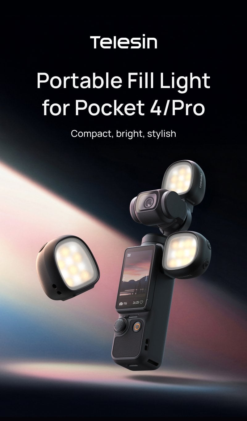 Osmo Pocket 4 için Dolgu Işığı