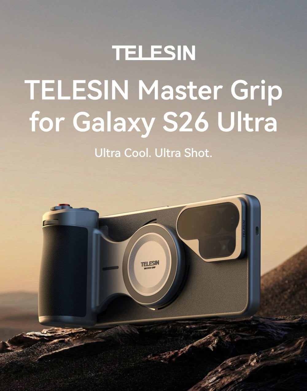 TELESIN Samsung S26 Ultra MasterGrip