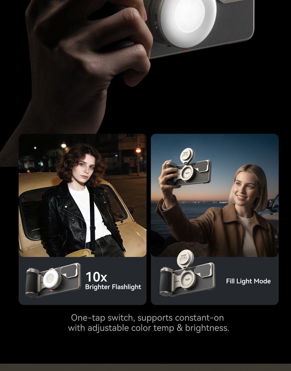 TELESIN Samsung S26 Ultra MasterGrip