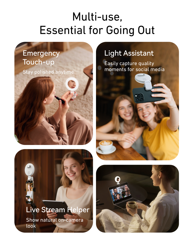 TELESIN Sefie Ring Fill Light for Phone 