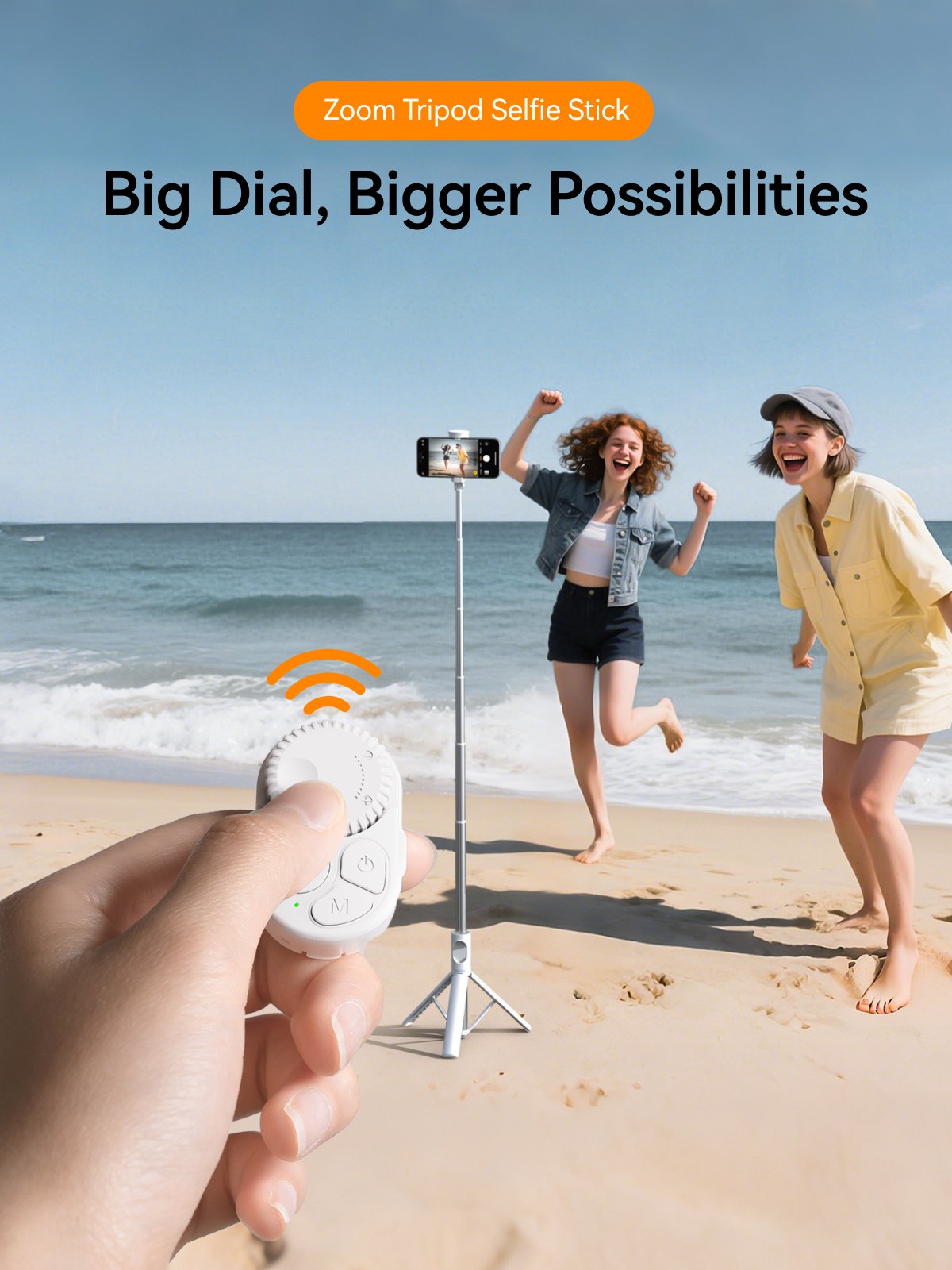 TELESIN Tripod & Selfie Stick (1.3M)