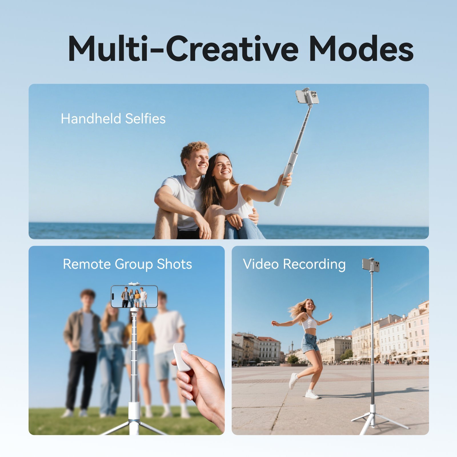 TELESIN Tripod & Selfie Stick (1.8m) (8)