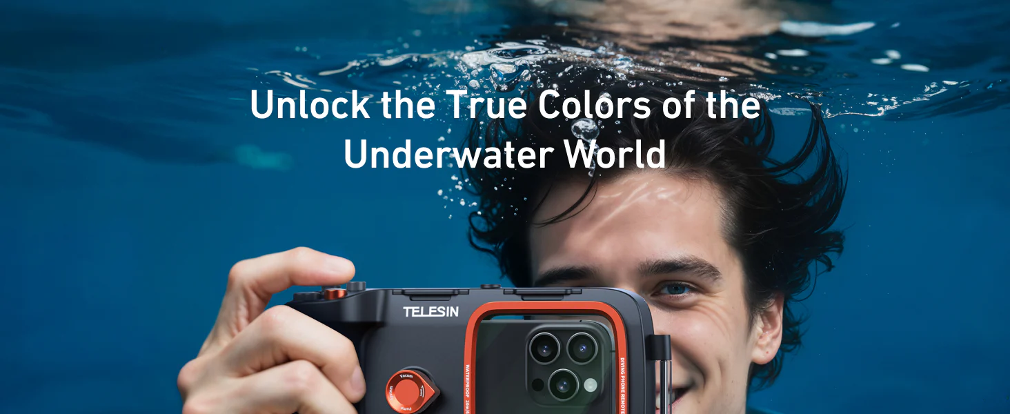 TELESIN Underwater Diving Phone Case