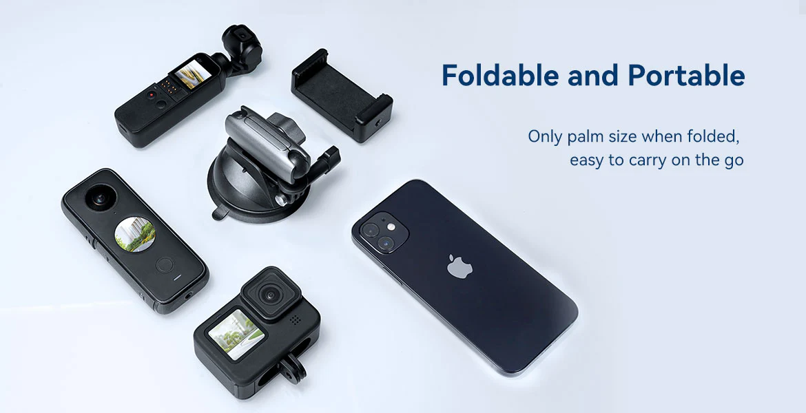 Telesin Aluminum Suction Cup Mount (11)