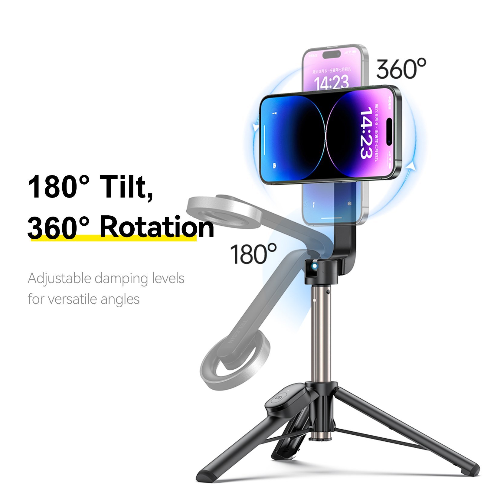 Telesin Mini Magsafe Özellikli Selfie Stick