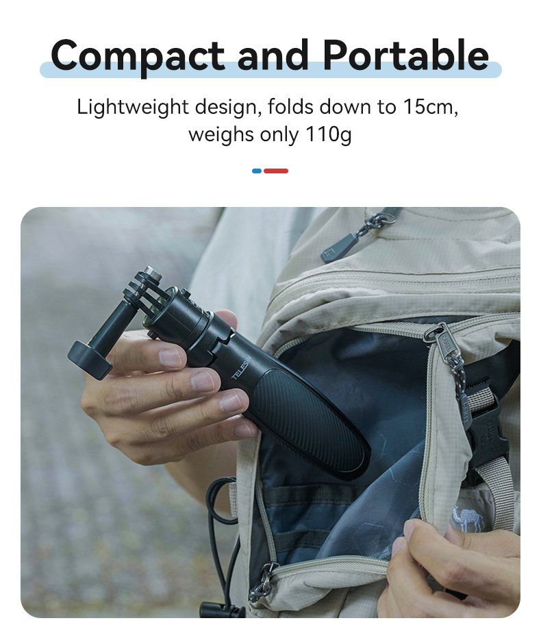 Telesin Mini Quick Release Selfie Stick