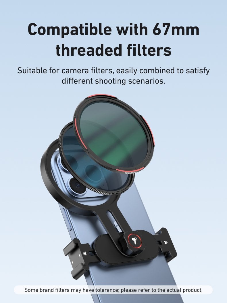 Telesin Phone Filters Mount