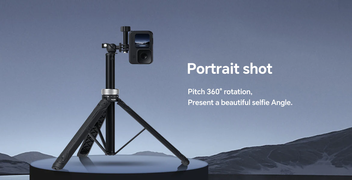 Telesin Tripod Selfie Çubuğu (1.5M)