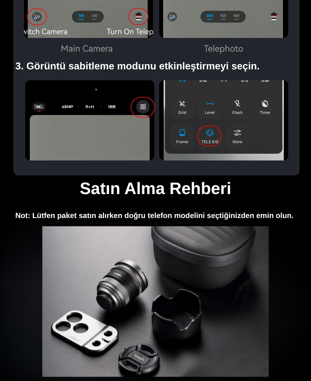 Telesin iPhone 17 Pro Max Master Lens