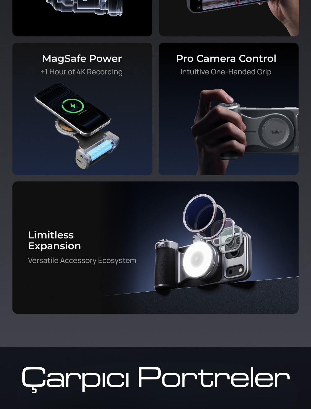 elesin iPhone 17 Proi çin Master Optics Lens