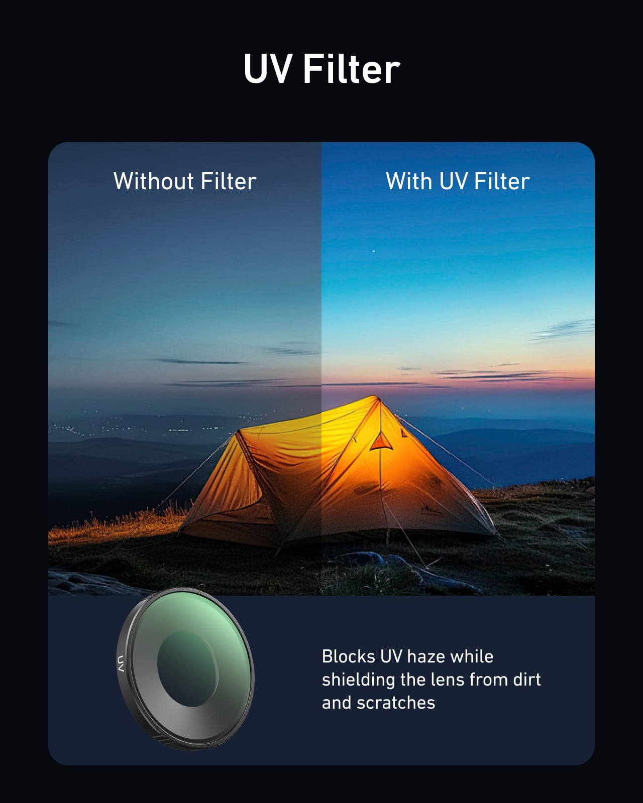 osmo action 6 uv filtresi 
