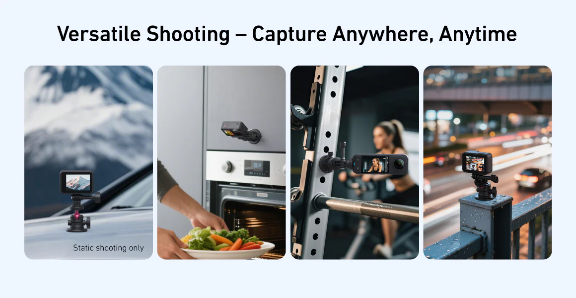 telesin magnetic mount for action camera