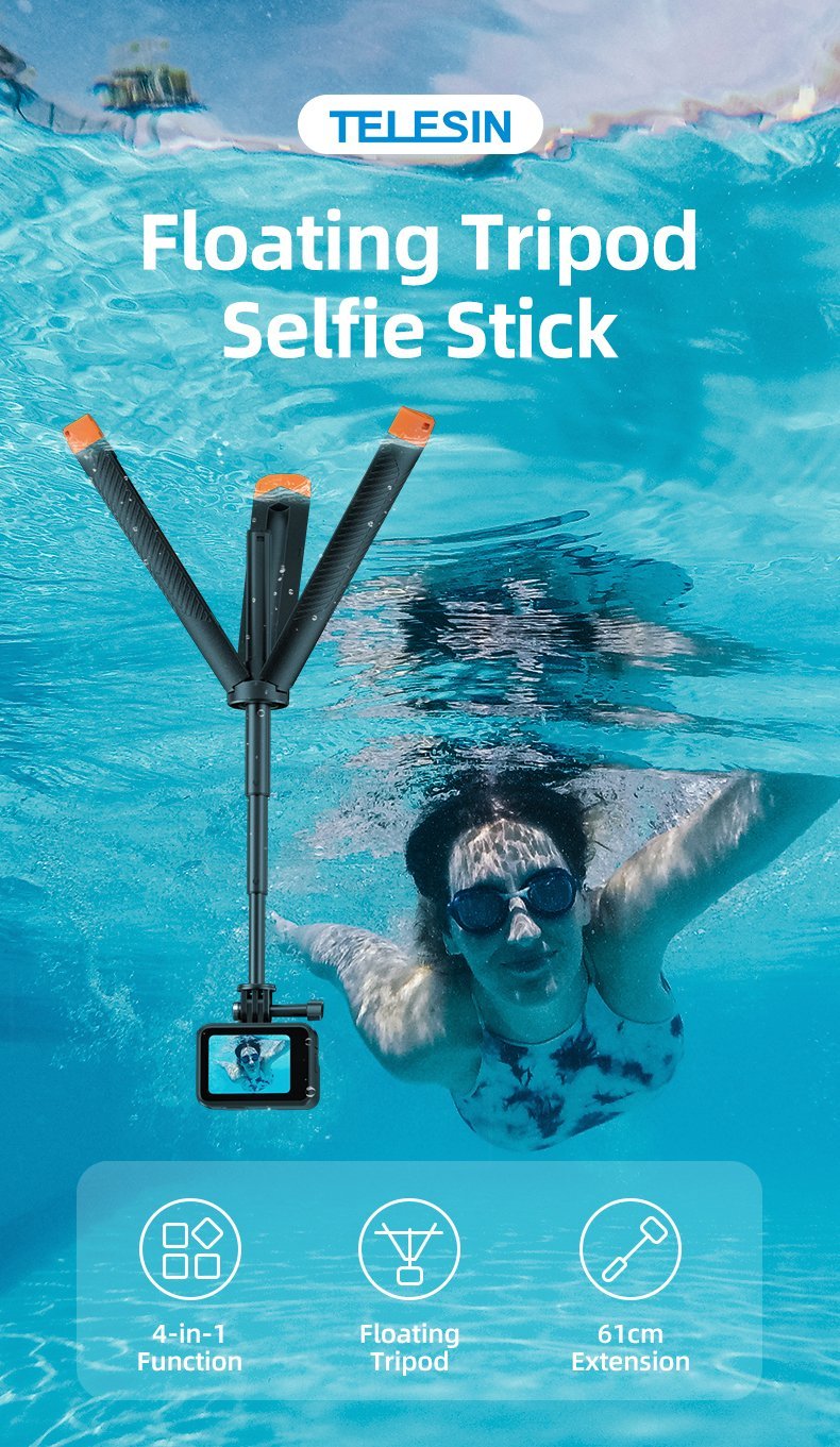 Floating Tripod Selfie Stick