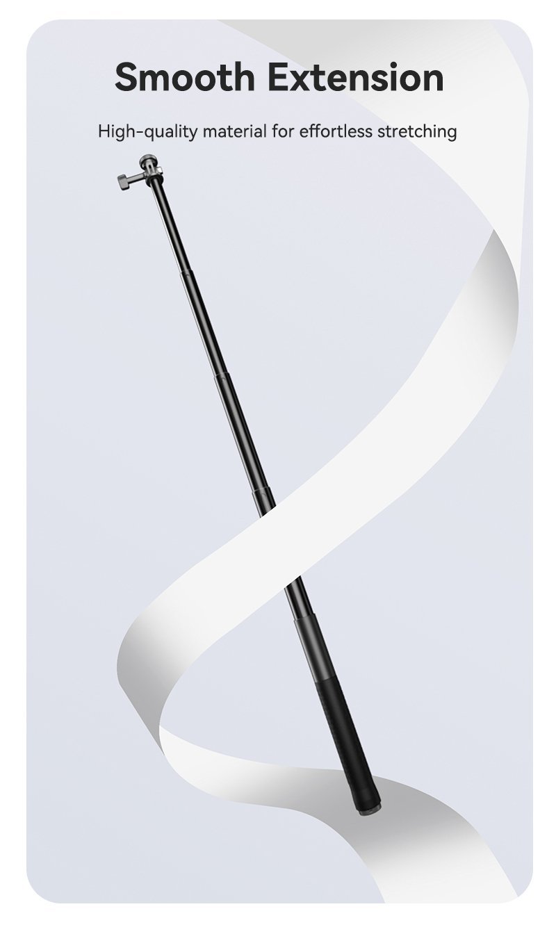 TELESIN Selfie Stick 120cm (Aluminium Alloy)