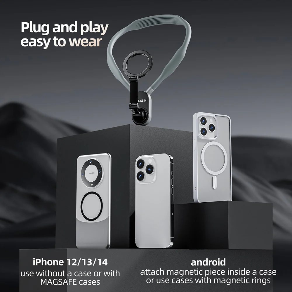 Telesin Magnetic Neck Mount (Magsafe Uyumlu)