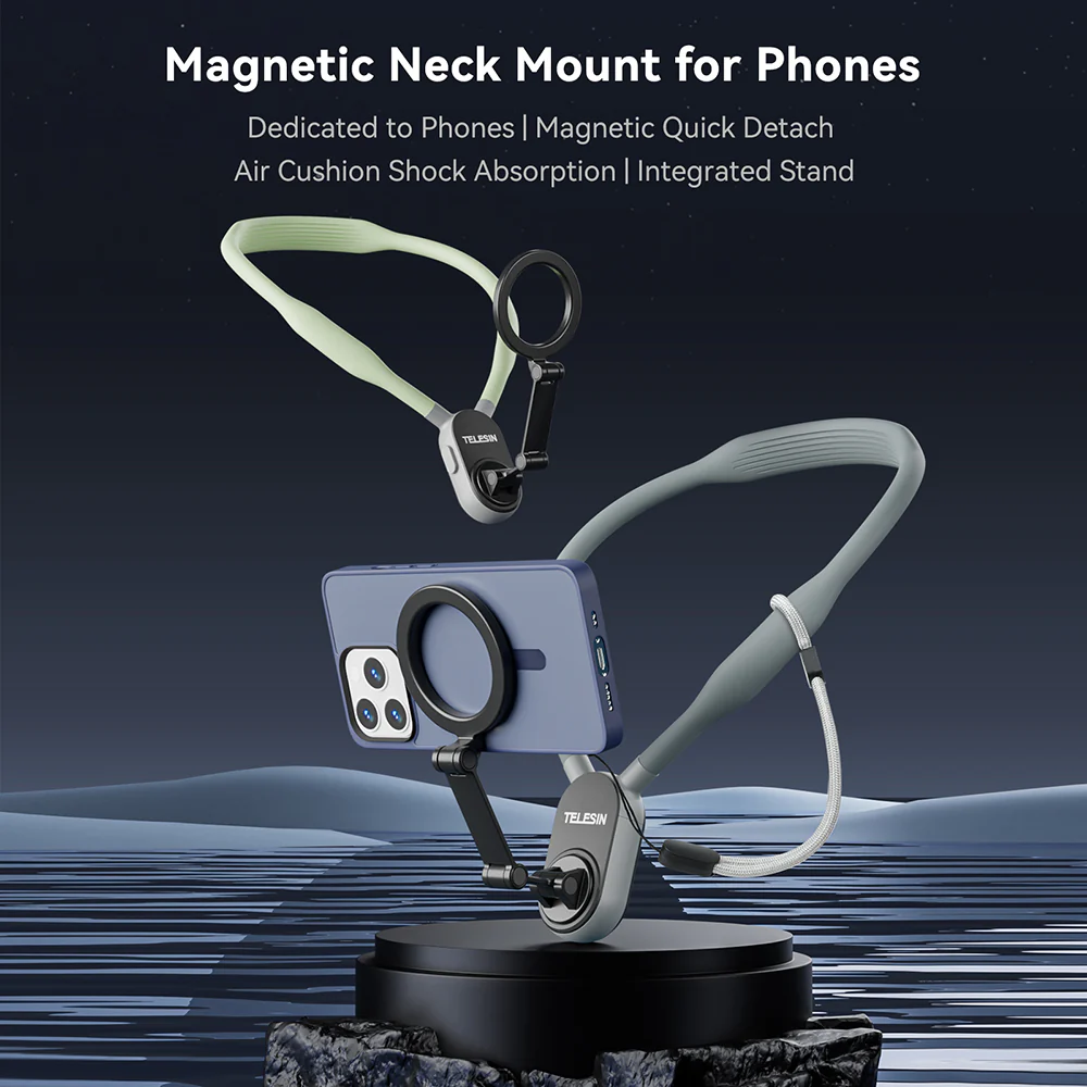 Telesin Magnetic Neck Mount (Magsafe Uyumlu)