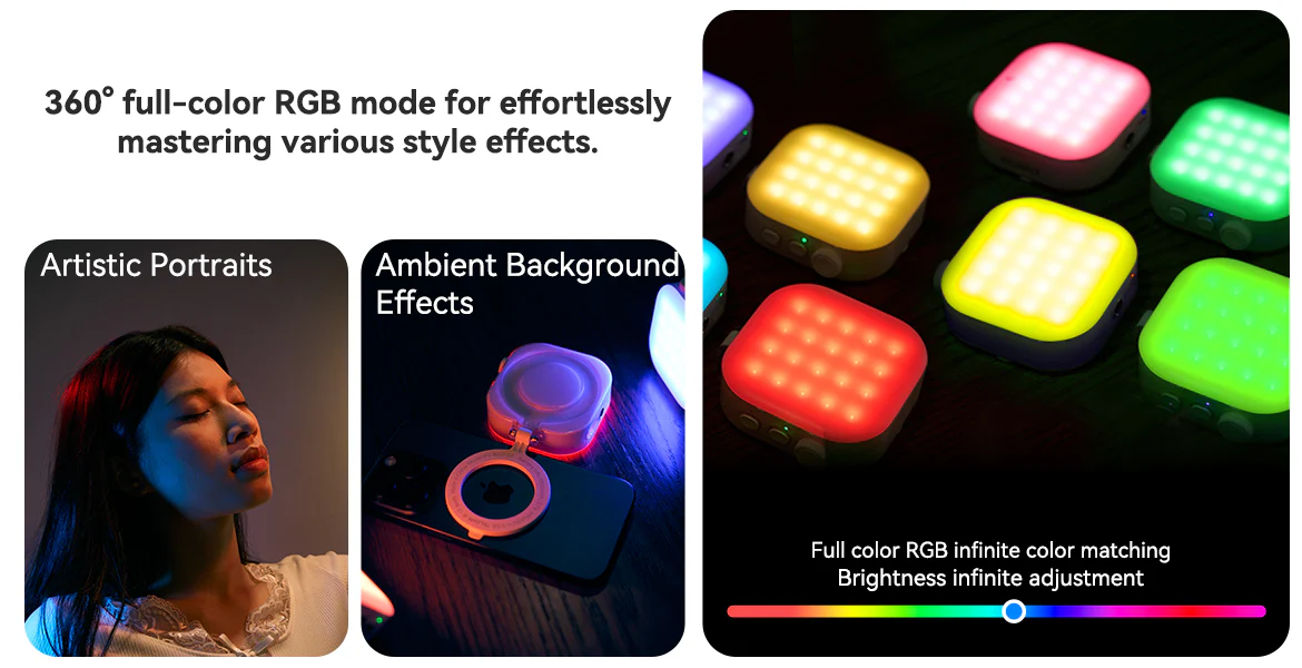 Telesin Magsafe Ice Cube Light