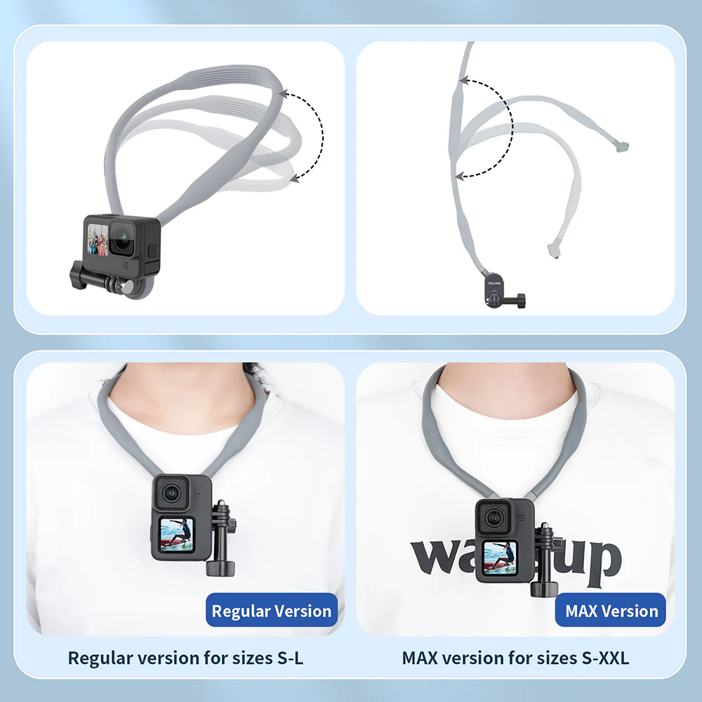 Telesin U Shape Neck Holder Mount