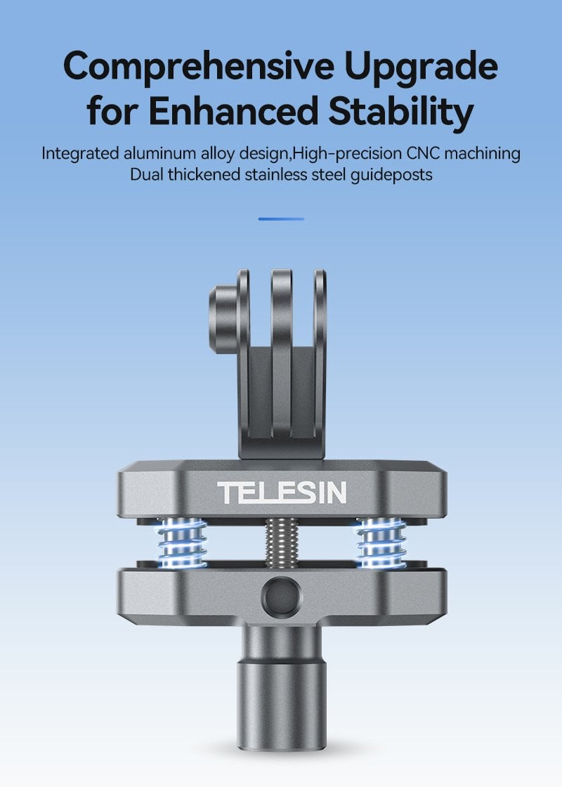 Telesin Windshield Clamp Mount