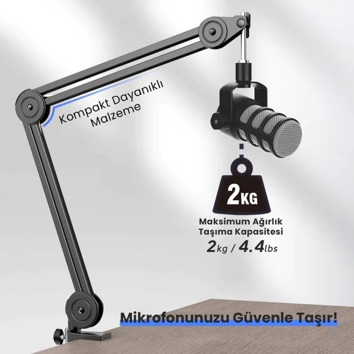 Fifine BM63 Masaüstü Mikrofon Standı (2)
