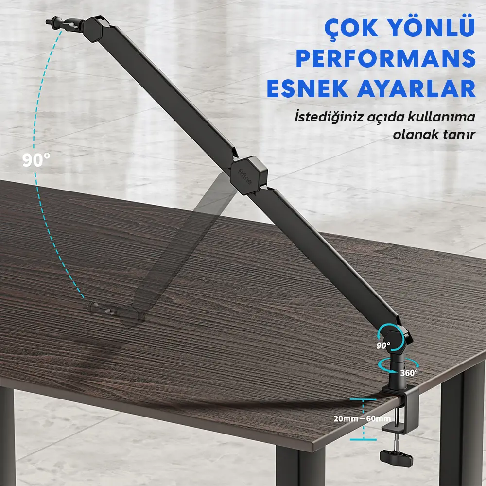 Yayıncı Mikrofon Standı