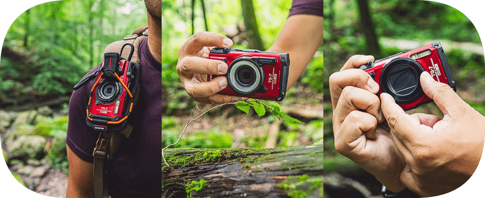 Olympus Tough TG-7 Fotoğraf Makinesi - Çok yönlü kullanım