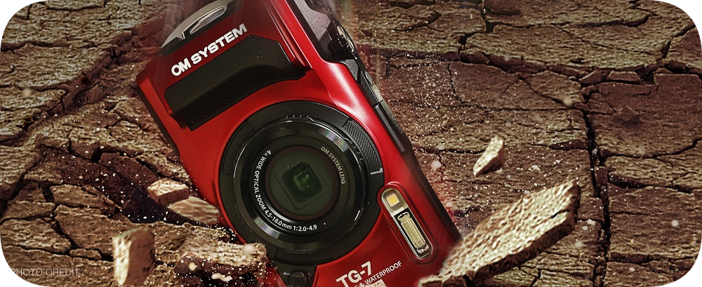 Olympus Tough TG-7 Fotoğraf Makinesi - şoka dayanıklı