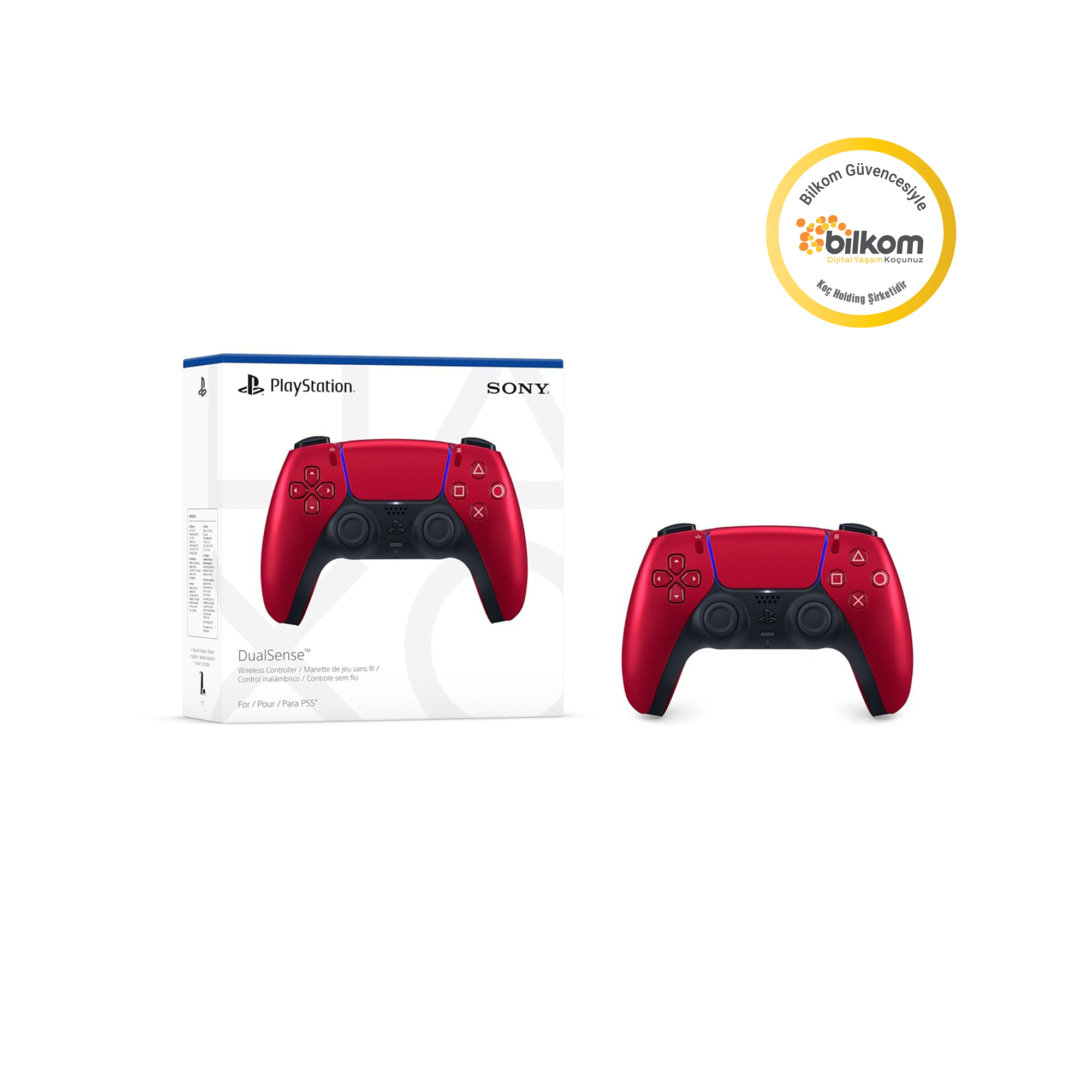 PlayStation DualSense Wireless Controller - Volcanic Red