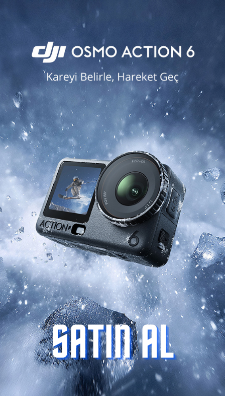 DJI Osmo Action 6 - SATIN AL 