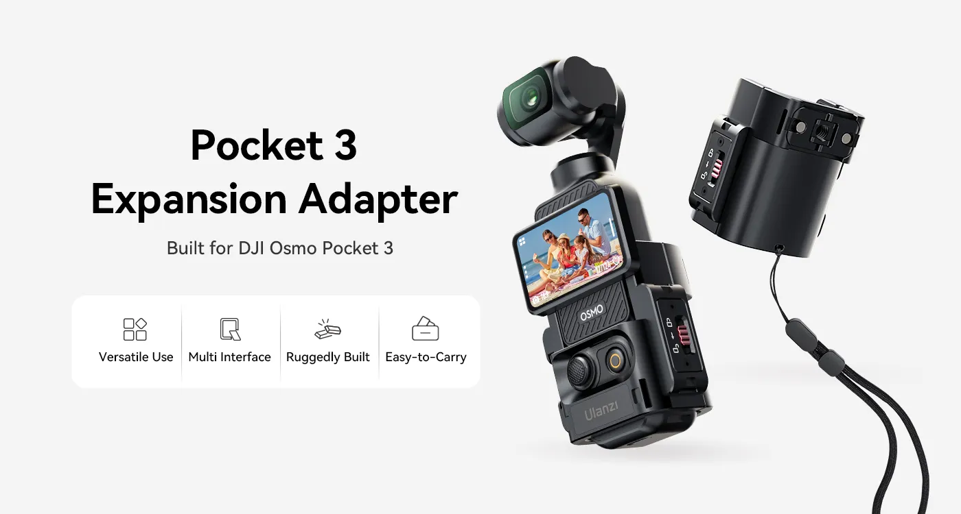 Ulanzi PK-06 Osmo Pocket 3 Expansion Adapter (C014)