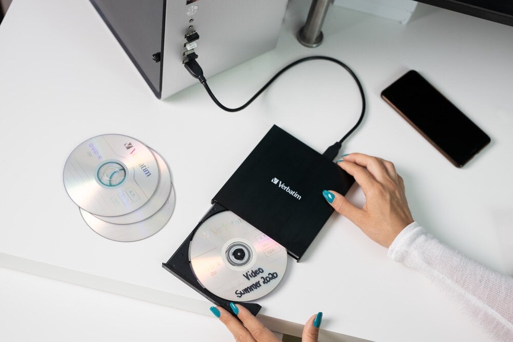 Verbatim Harici CD-DVD Writer