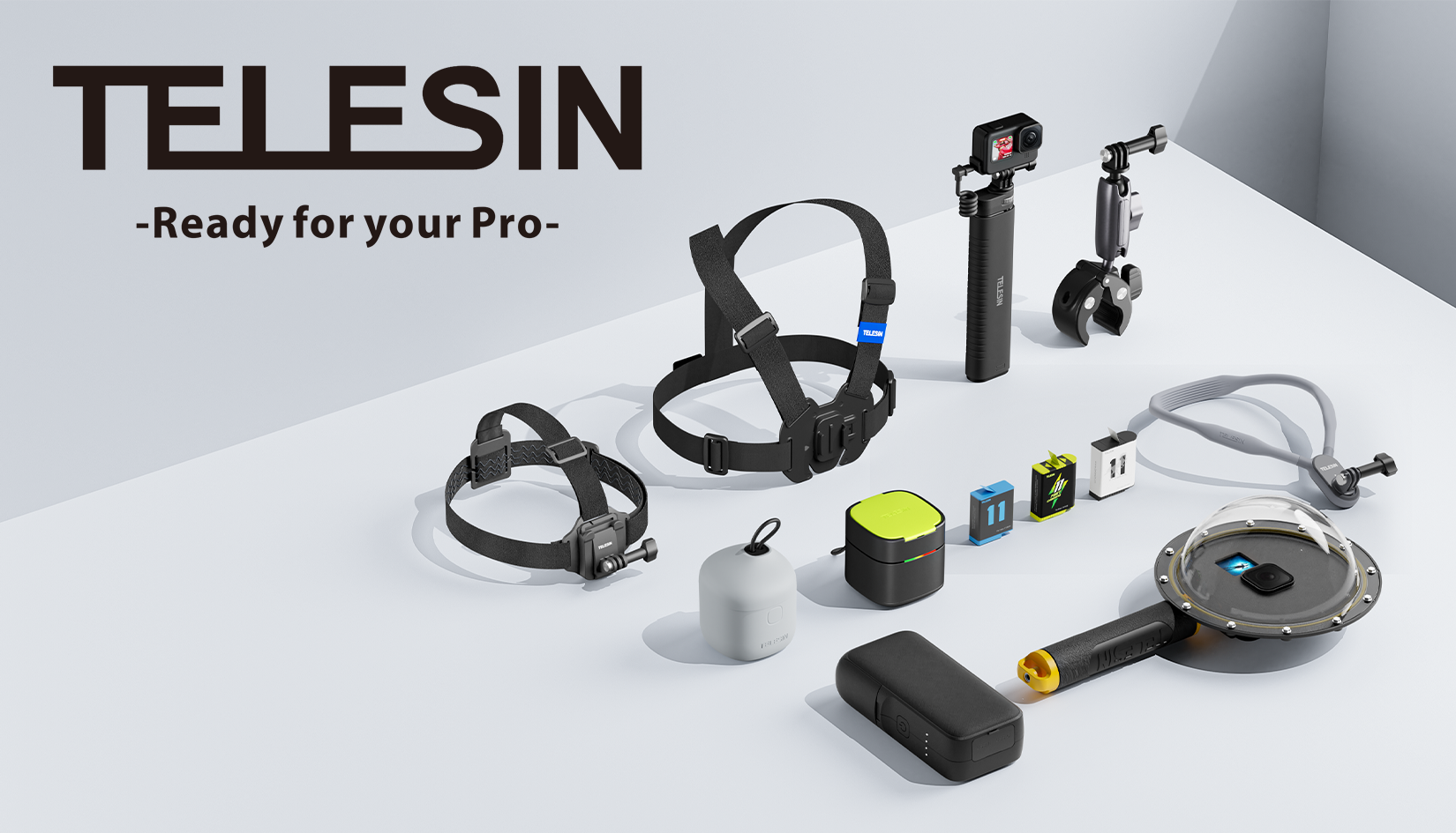 TELESIN Aksiyon Kamera Aksesuarları