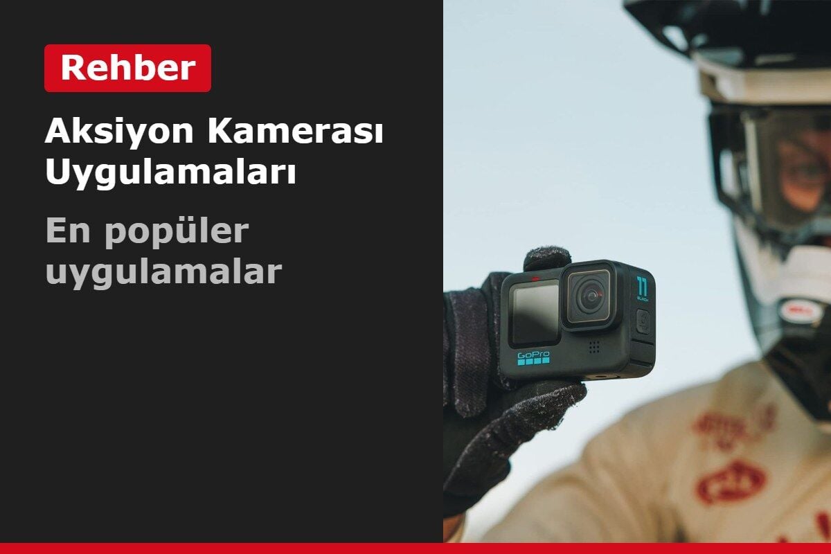 En Popüler Aksiyon Kamerası Uygulamaları ve Yazılımları