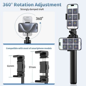 Ulanzi Vlog Tripod (MT-70) Kumandalı