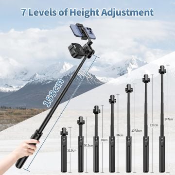 Ulanzi Vlog Tripod (MT-70) Kumandalı