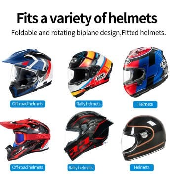 Telesin Motosiklet Kask Çene Montajı (Orange)